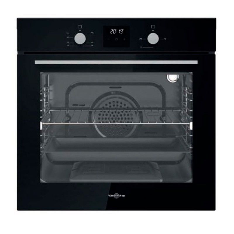 Vitrokitchen Hg602nb Schwarzer Butangasofen