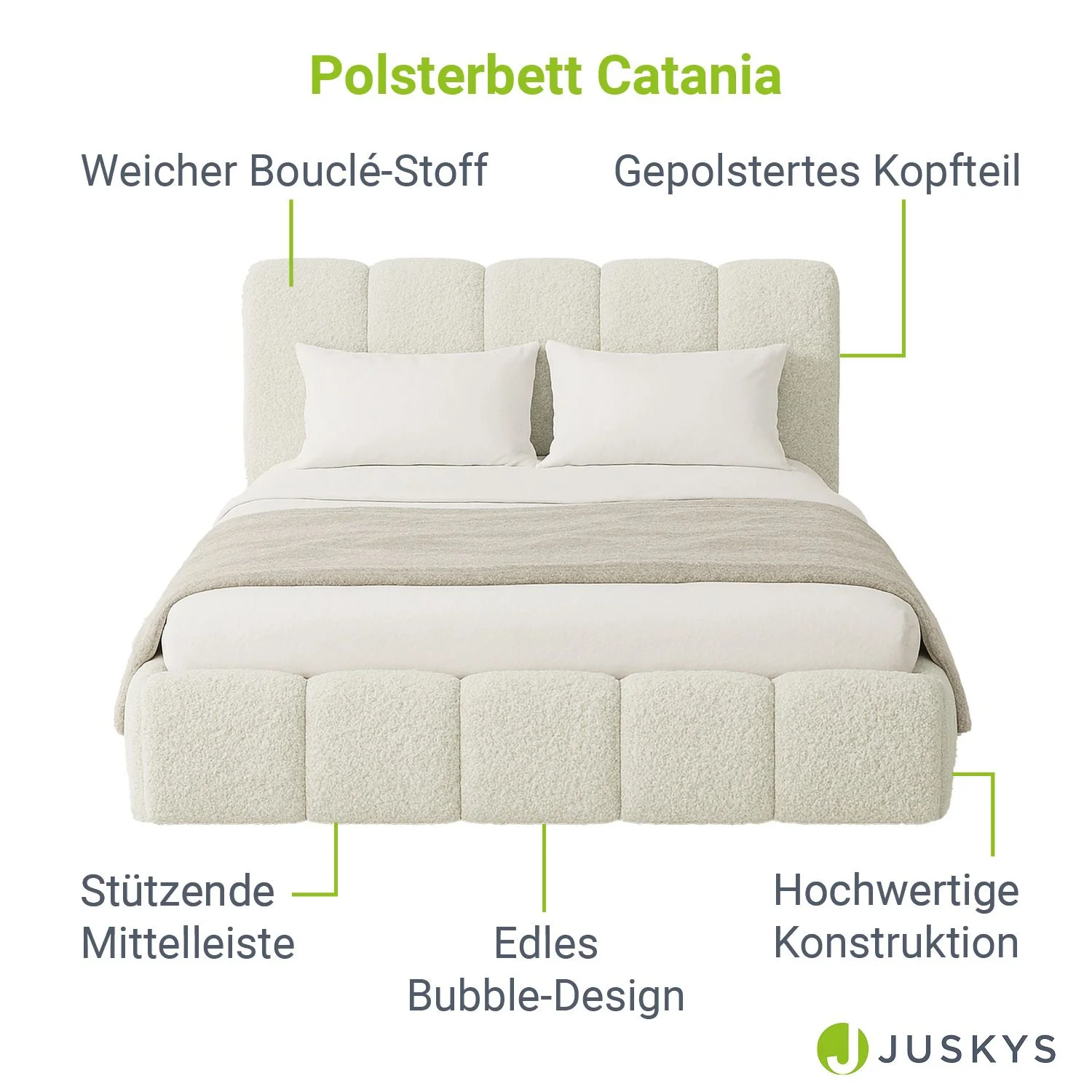 Lit rembourré Catania 2025