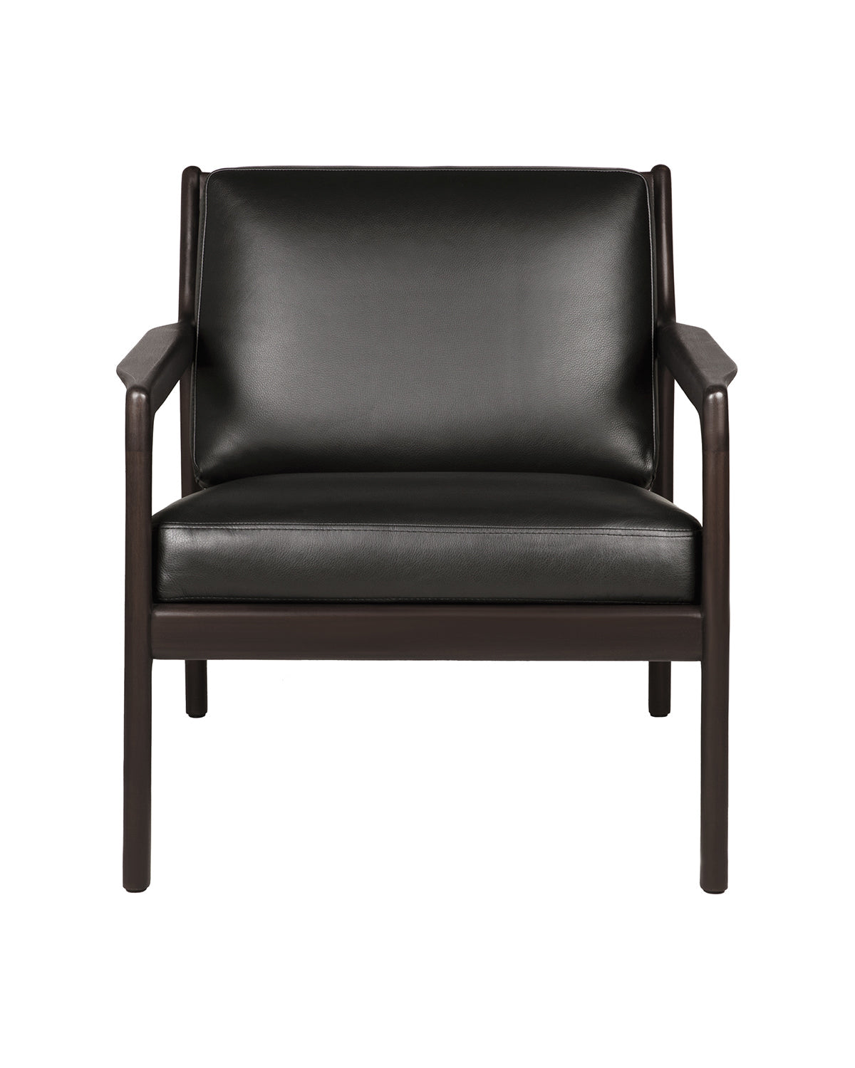 Sillón Jack - Cuero negro