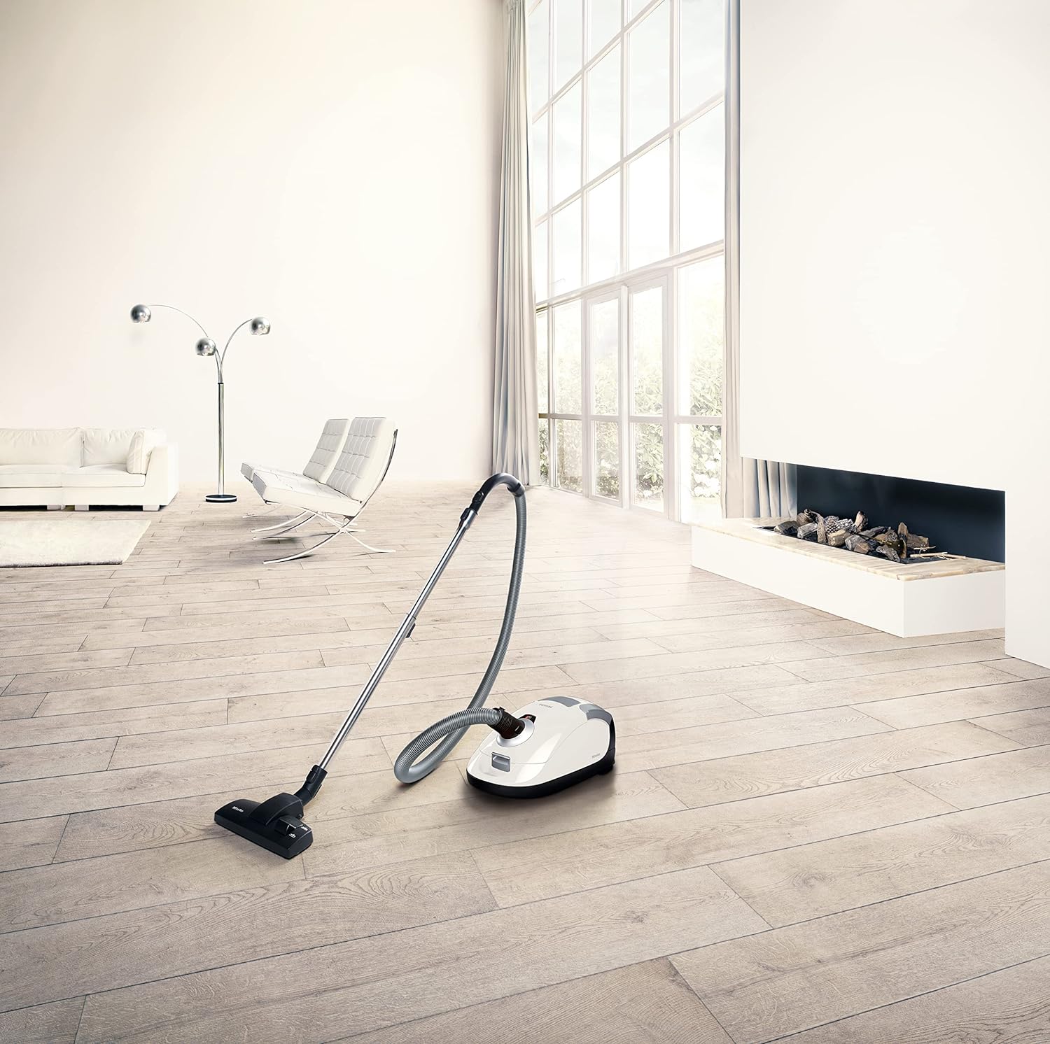 Aspirateur traîneau Pure Suction Powerline 2025. Blanc lotus.