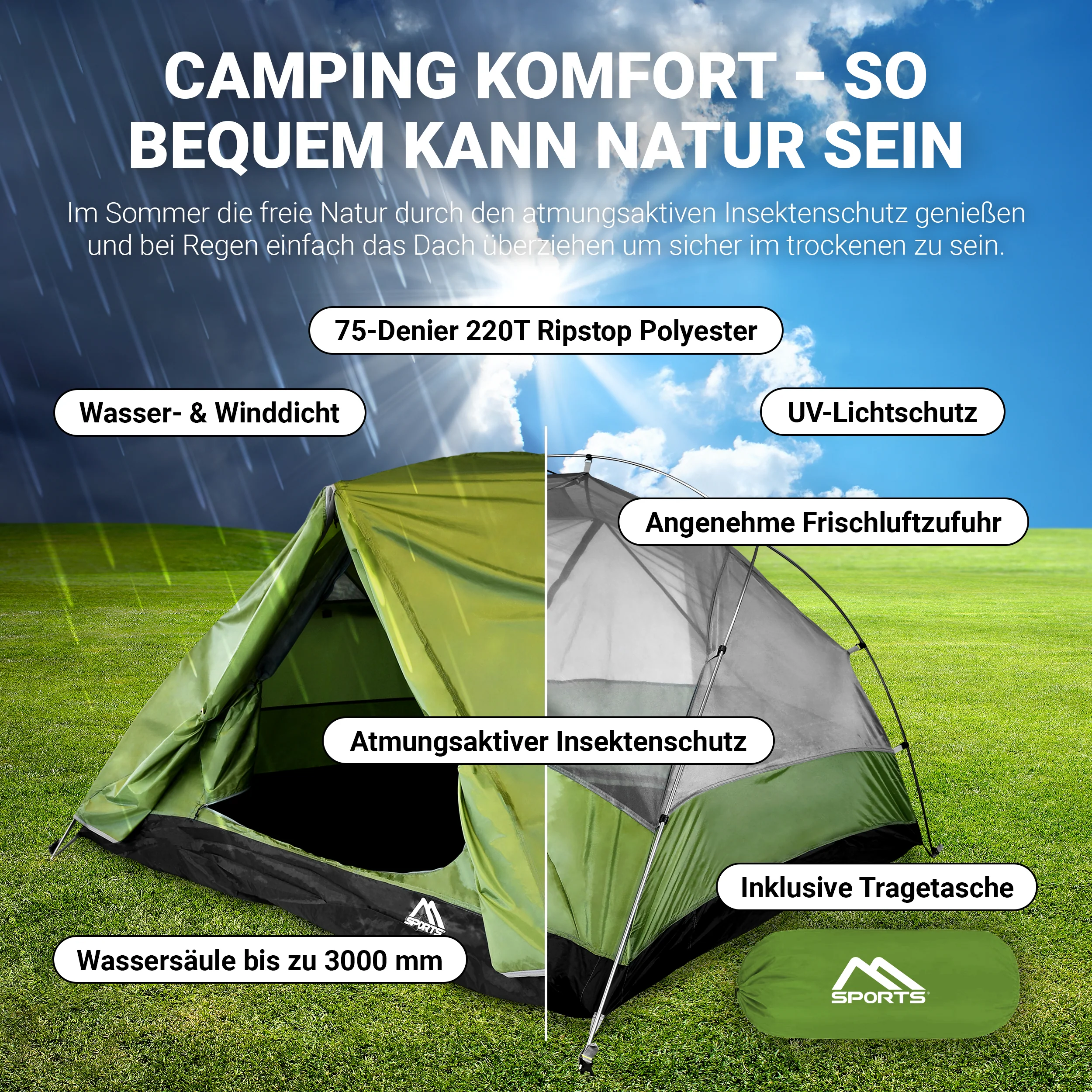 2025 Green Premium Camping-Set
