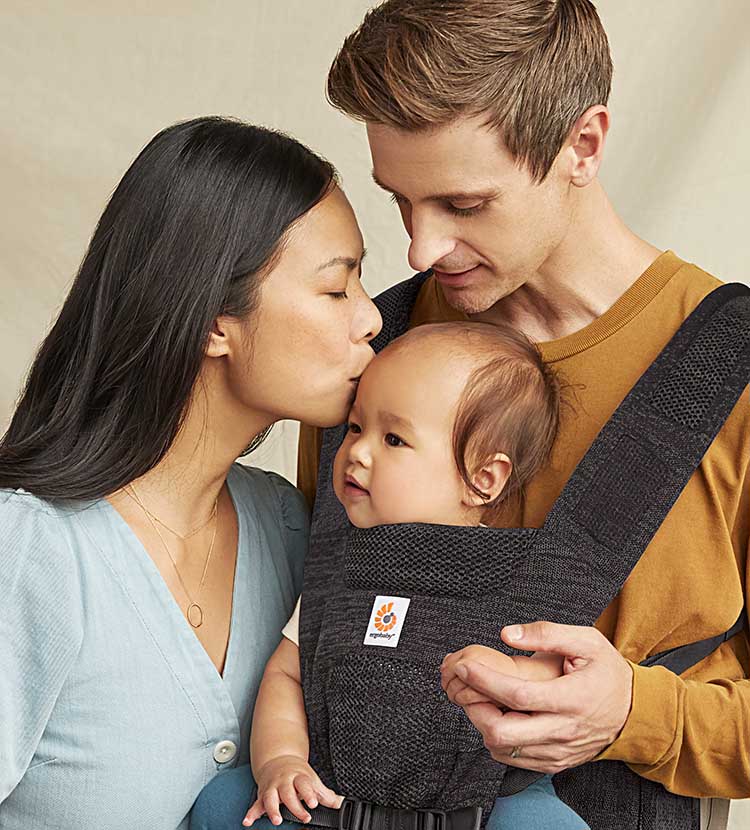 Babytrage 2025 « Aerloom » Anthrazit