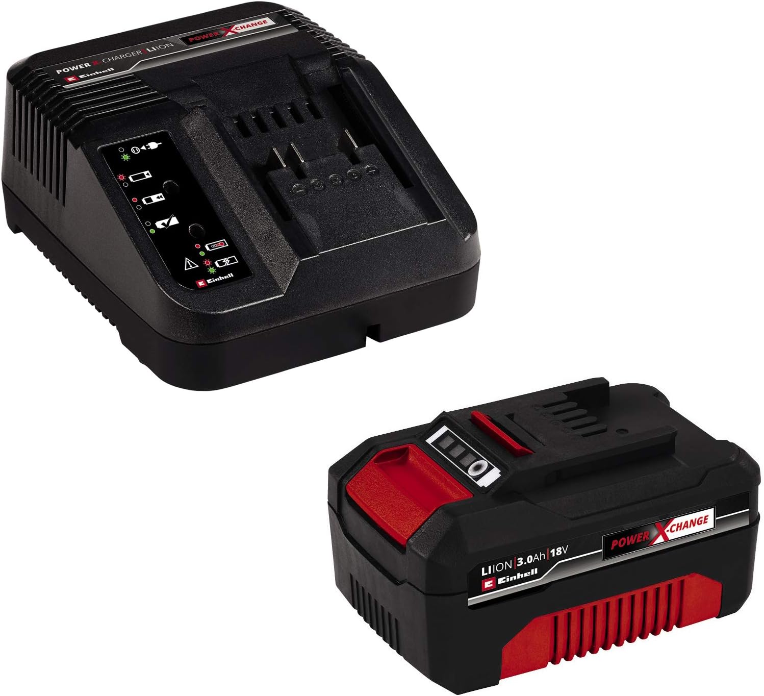 Einhell GE-CM 18/30 Li batteridrevet plæneklippersæt