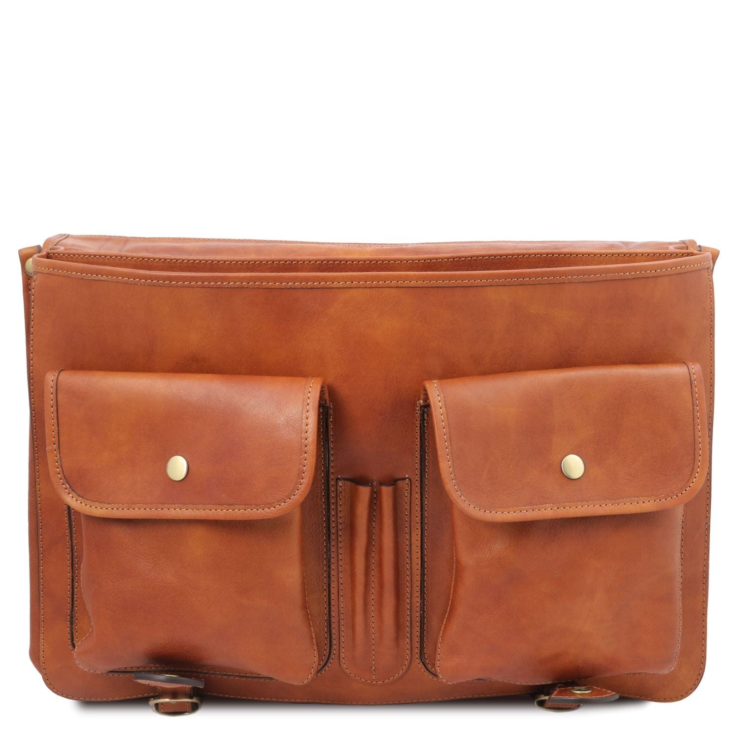 Ancona - Leather messenger bag | TL142073
