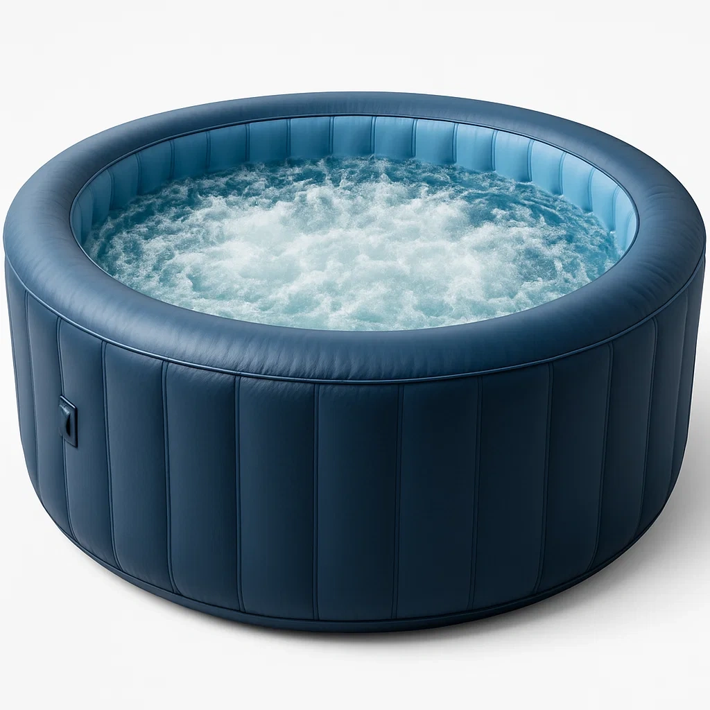 Spa gonflable rond bleu 180 x 180 x 71 cm pour 4 personnes RdEmnTT371MU