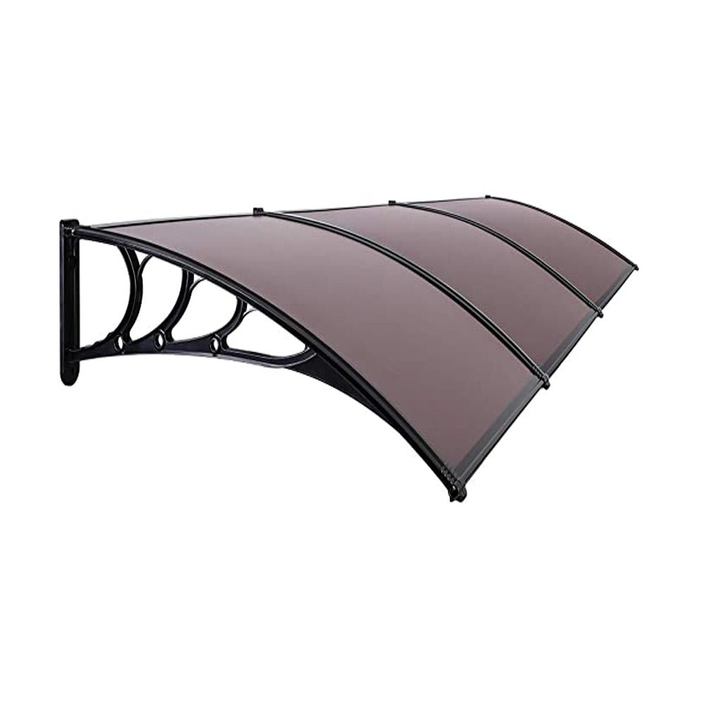 Brun vindues- og dørmarkise 40/80/120 tommer