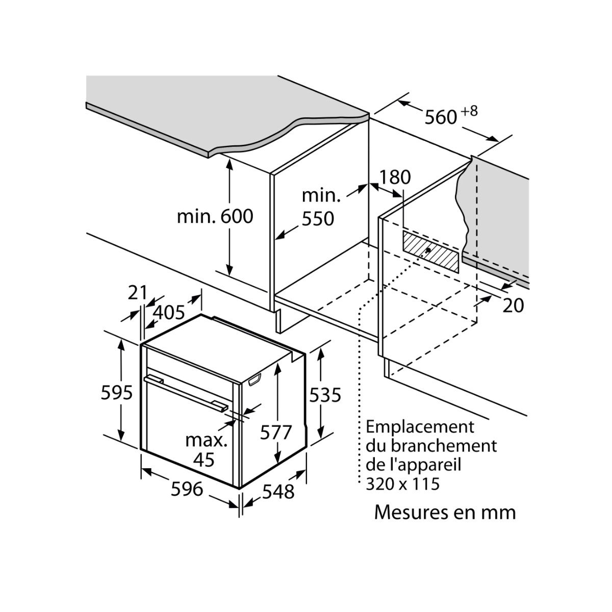 Neff Einbau-Multifunktionsbackofen 71 l 60 cm A+ Pyrolyse Schwarz - B64cs71n0