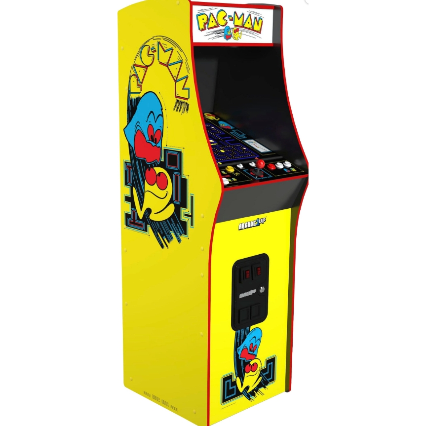Arcade1Up – PAC-MAN Deluxe Arkademaskine – Gul