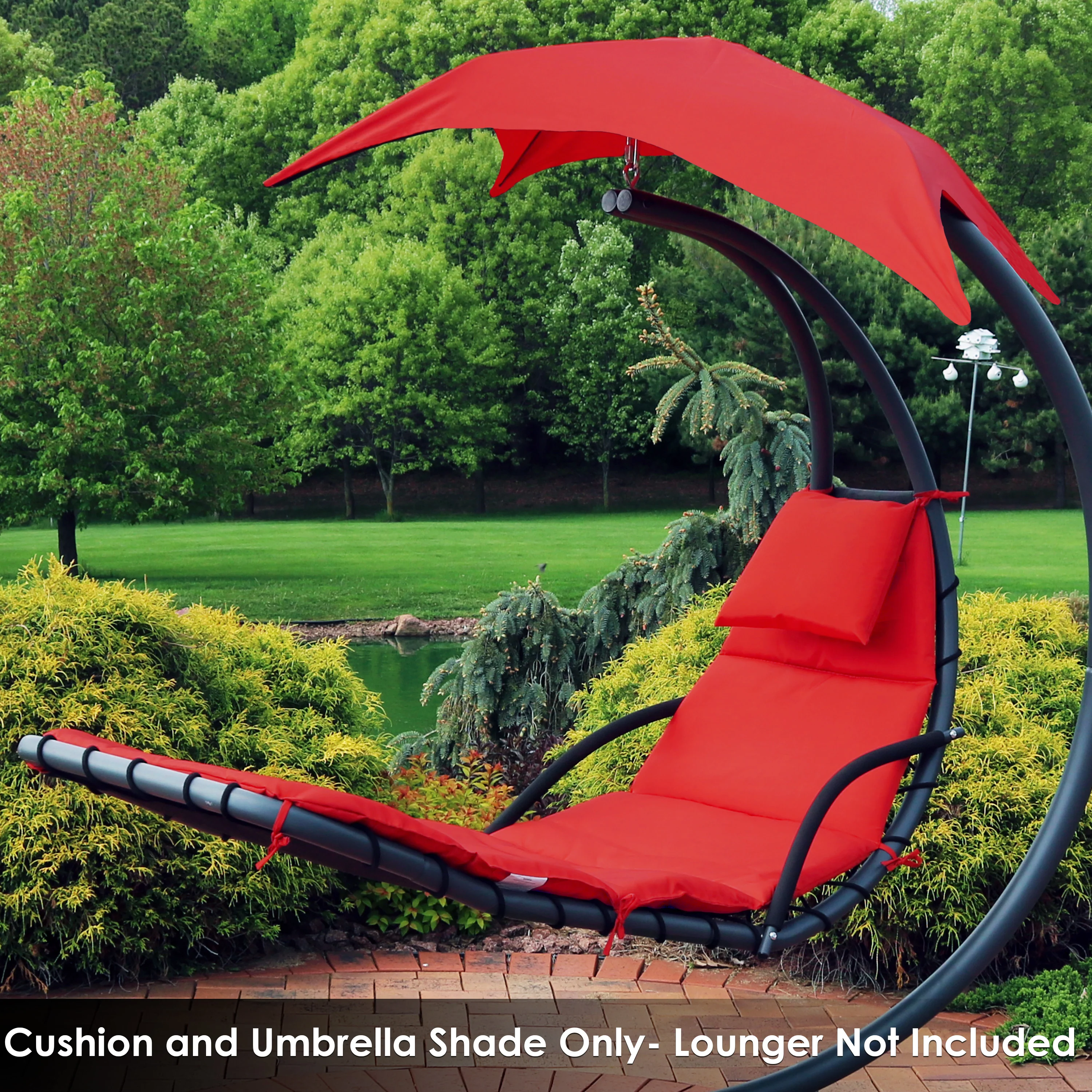 2025 Udskiftningshynde og parasol til Sunnydaze hængestol