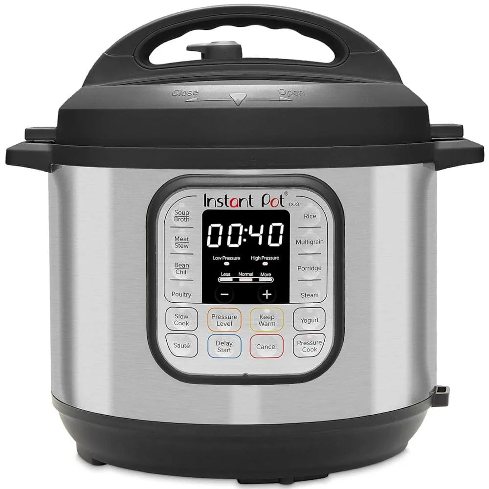 2025 Instant Pot Duo Evo Plus 5,7 L – 10-i-1 multifunktions elektrisk komfur i rustfrit stål
