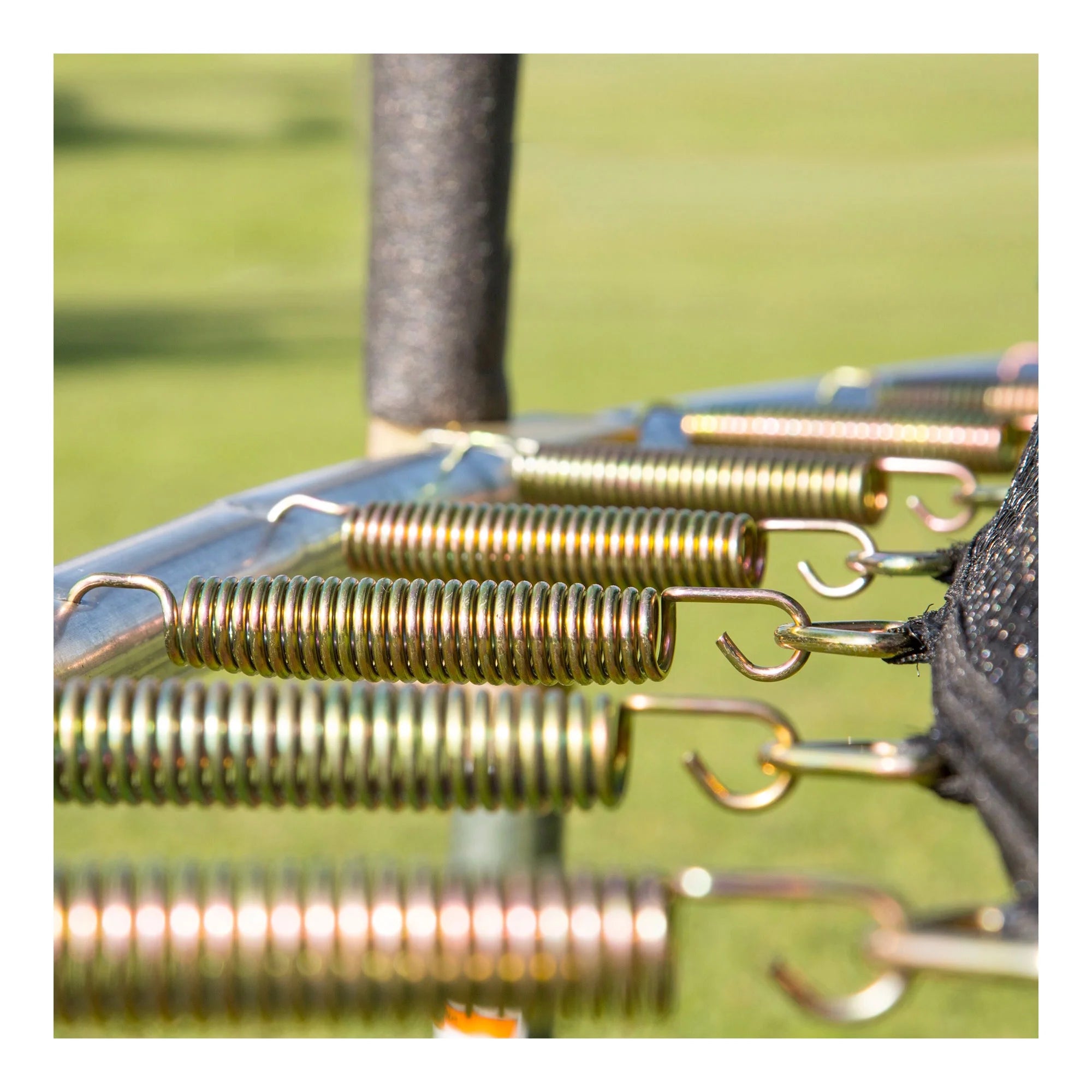 Trampoline rond Skywalker 2025, 3 mètres (10 pieds), avec filet de sécurité. Vert.