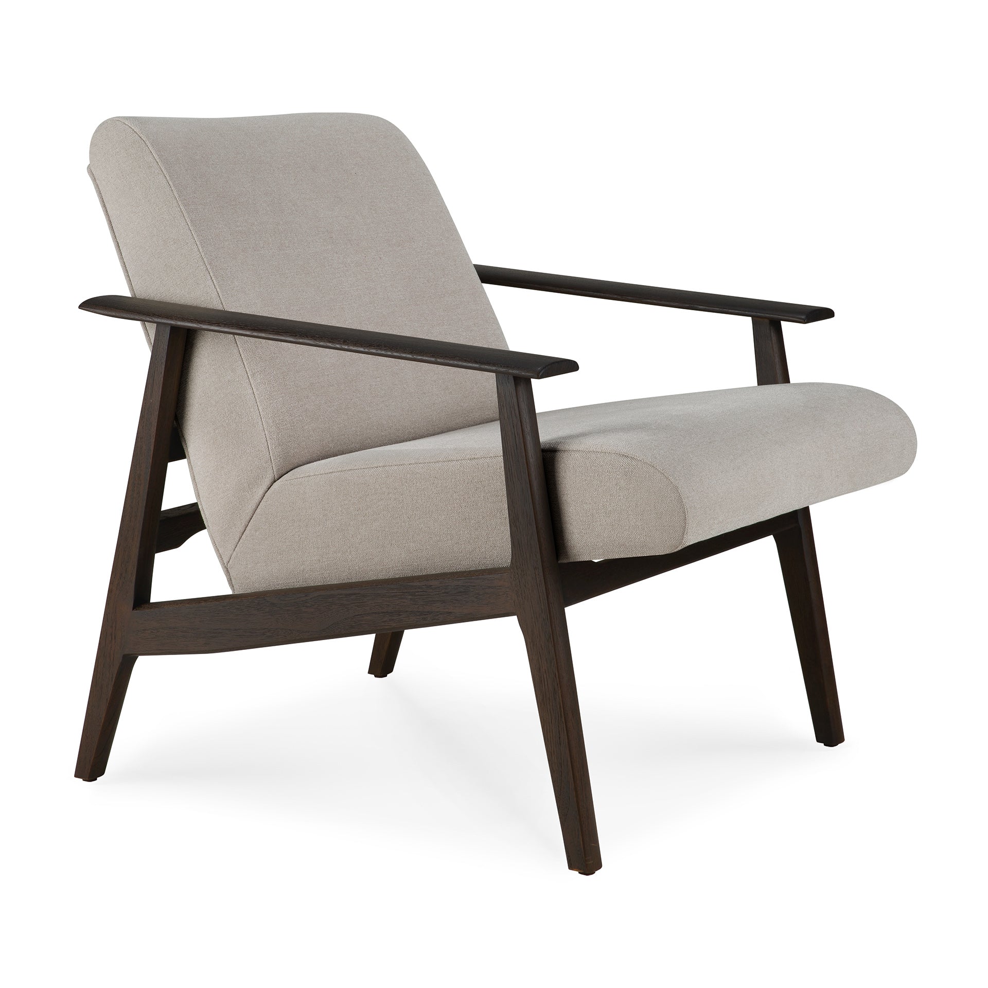 Aspekt Lounge Chair - Dark Brown Teak