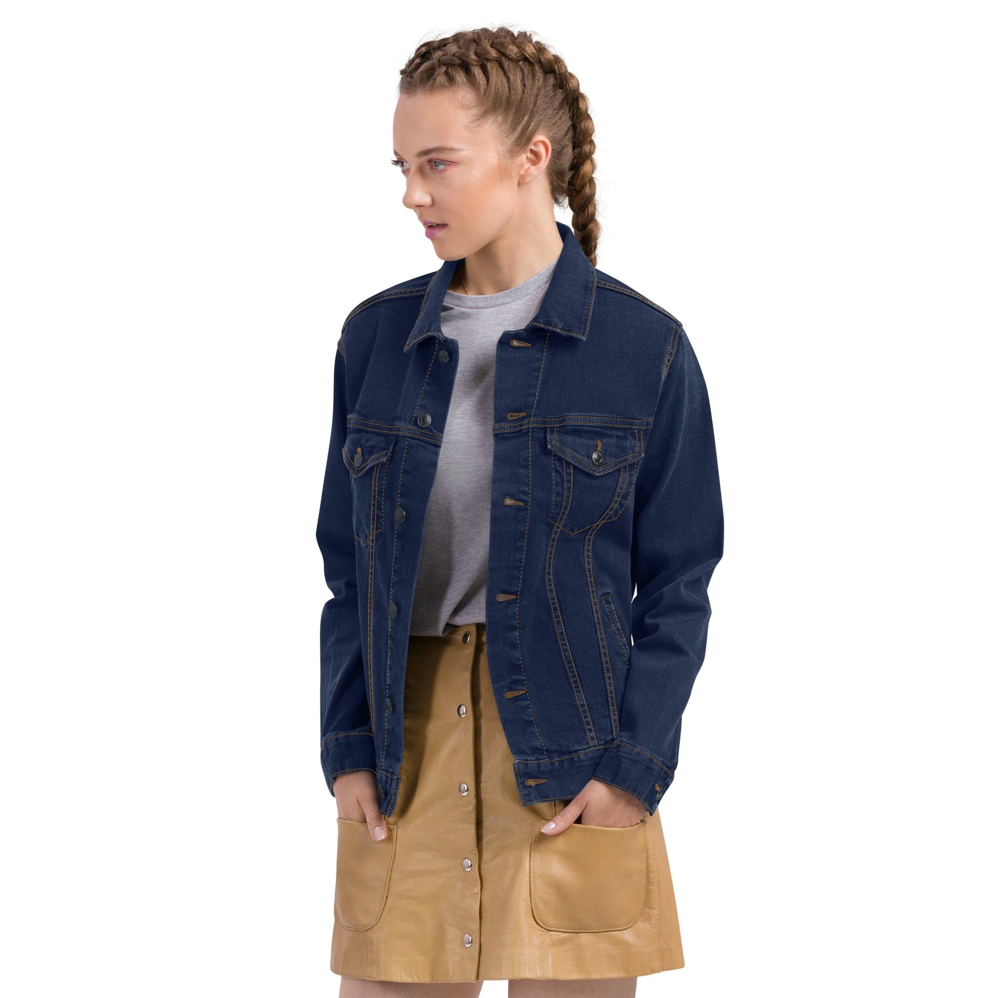 San Rocco Italia embroidered denim jacket - unisex
