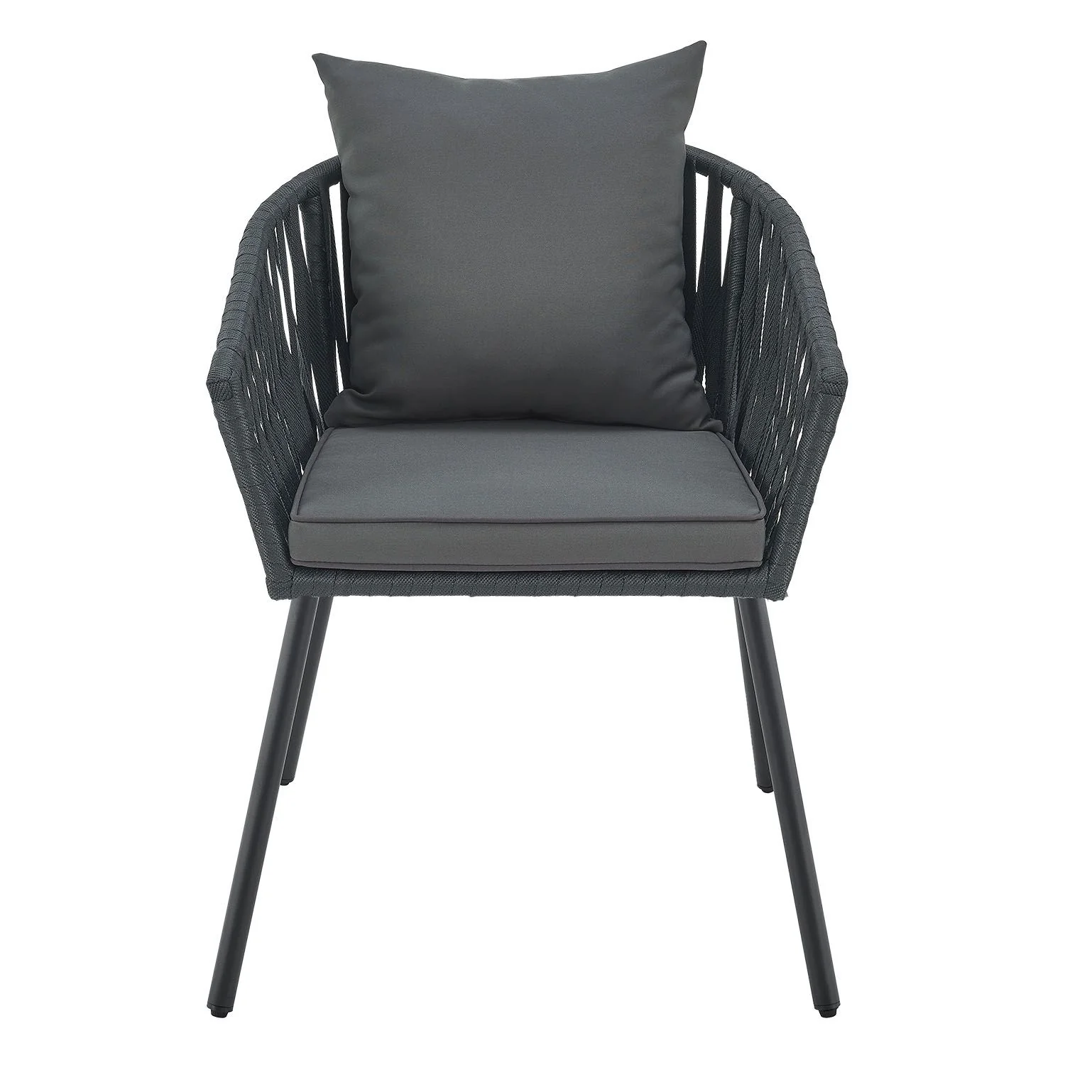 2025 Rebsæt med 2 stole – Elegance og komfort til dit udendørsområde