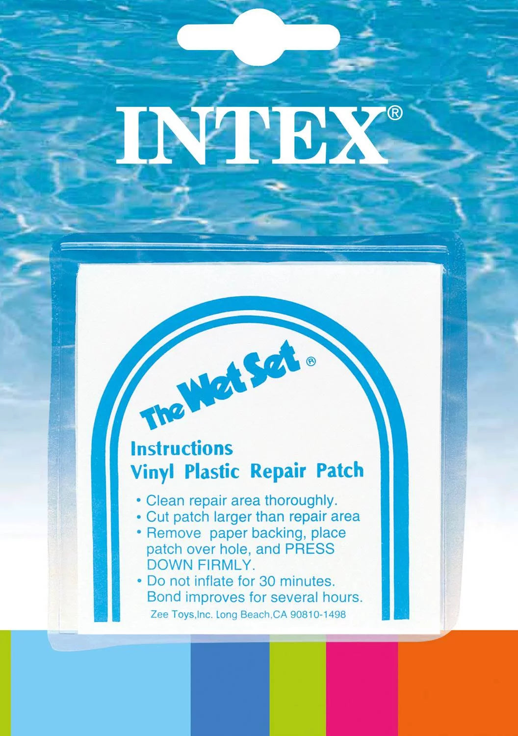 Intex Surf 'N Slide aufblasbare Wasserrutsche und 6-teiliges Reparaturset für Wasserschäden