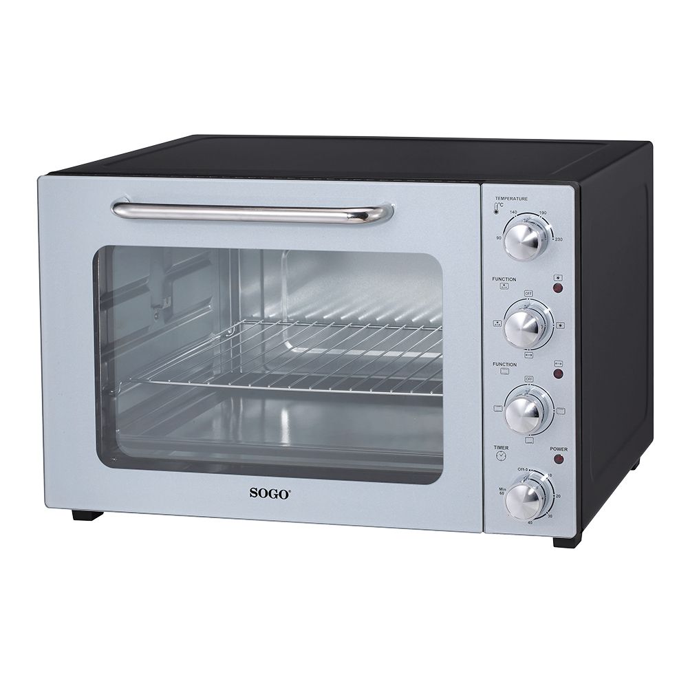 Konvektionsofen, Drehspieß und Grill 48L - 1800W - Sogo Hor-ss-10545
