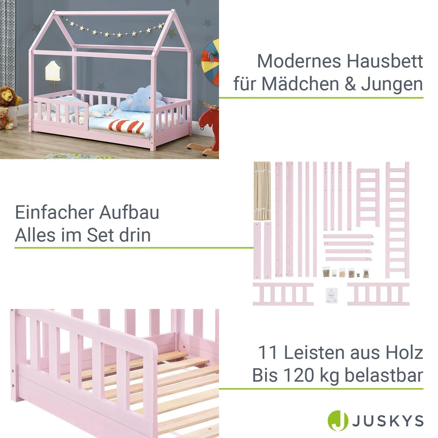 Lit enfant Marli 2025, 80 x 160 cm