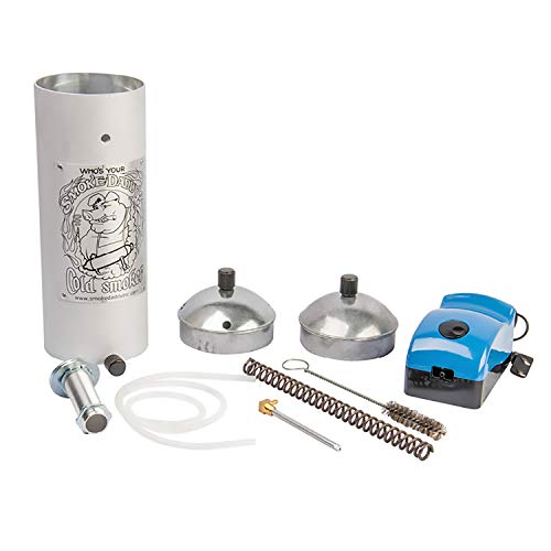 Générateur de fumée chaude ou froide Smoke Daddy Big Kahuna | Accessoire de barbecue compatible avec tous les barbecues extérieurs | Accessoire électrique pour