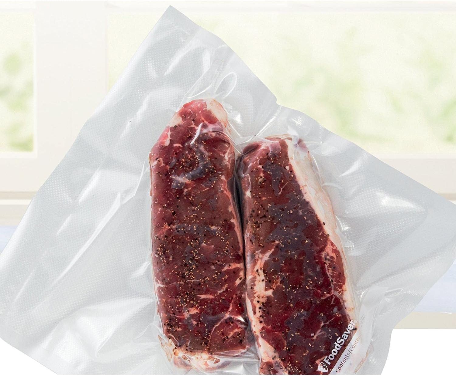 FoodSaver Elite All-in-One Vakuumiergerät für Flüssigkeiten und mehr | Lebensmittel bis zu 5x frischer* | Flüssigkeitsvakuumierung | 1 Rolle (28 x 244 cm) und 4 Vakuumbeutel (3,78 l & 3,78 l)