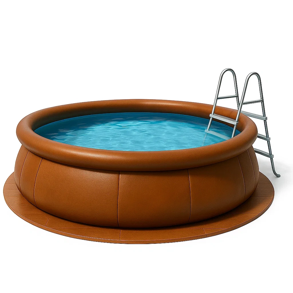 Piscine hors-sol ronde 350x350x90 avec purificateur qvIDXtYK43vD