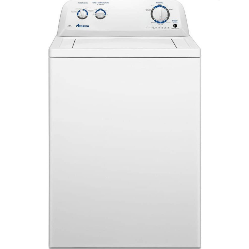 Amana vaskemaskine | Topbetjent hvid 3,5 cu ft