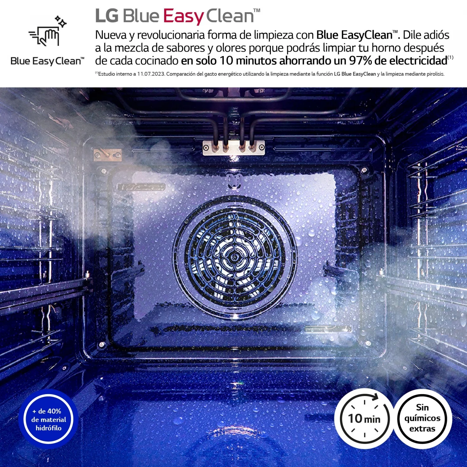 LG Pyrolyse-Backofen WSED7612S, 3,5 kW, 76 l, Klapptür, 15 Kochfunktionen, WLAN, Energieeffizienzklasse A+ – Edelstahl