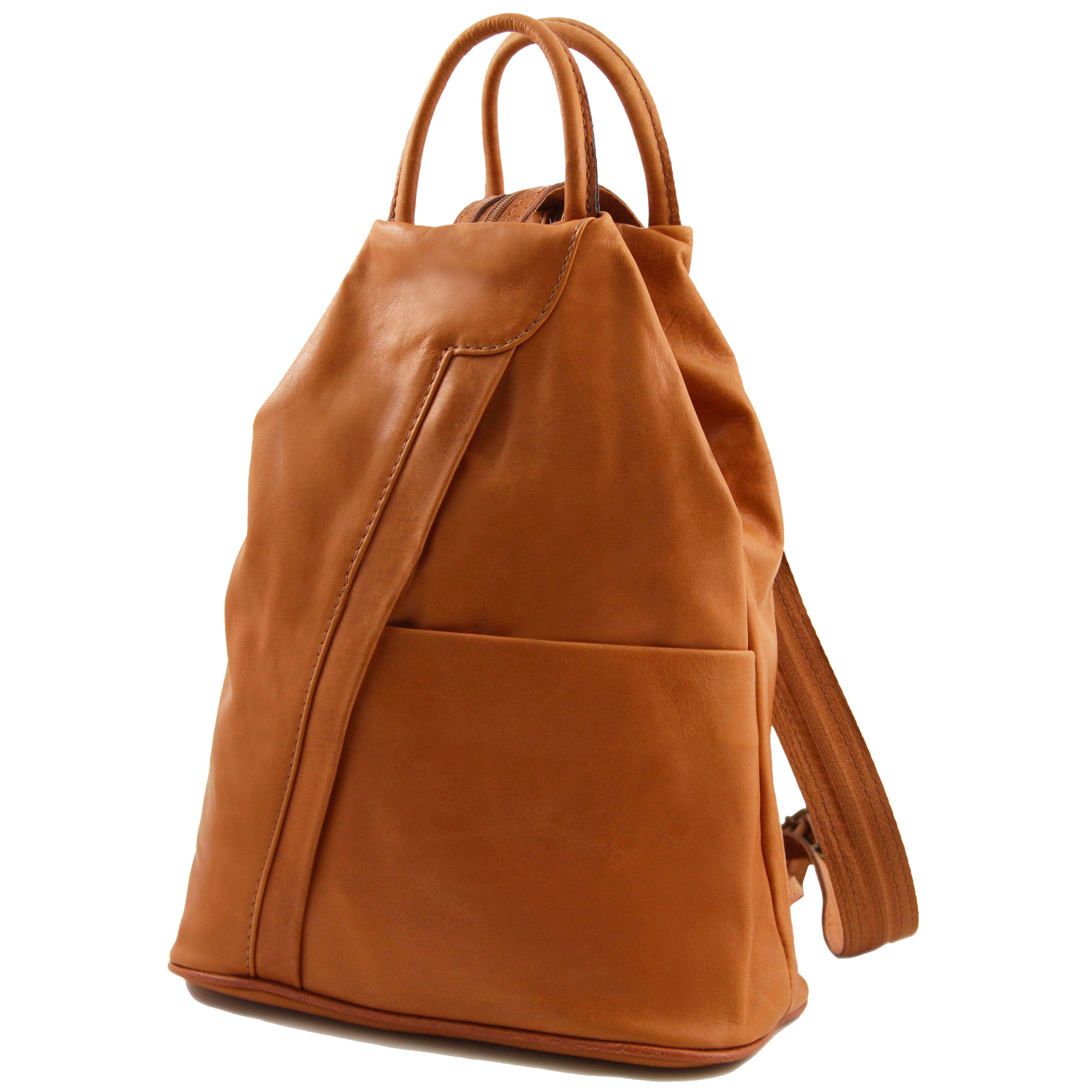 Shanghai - Italian leather backpack - full-grain leather | TL140963