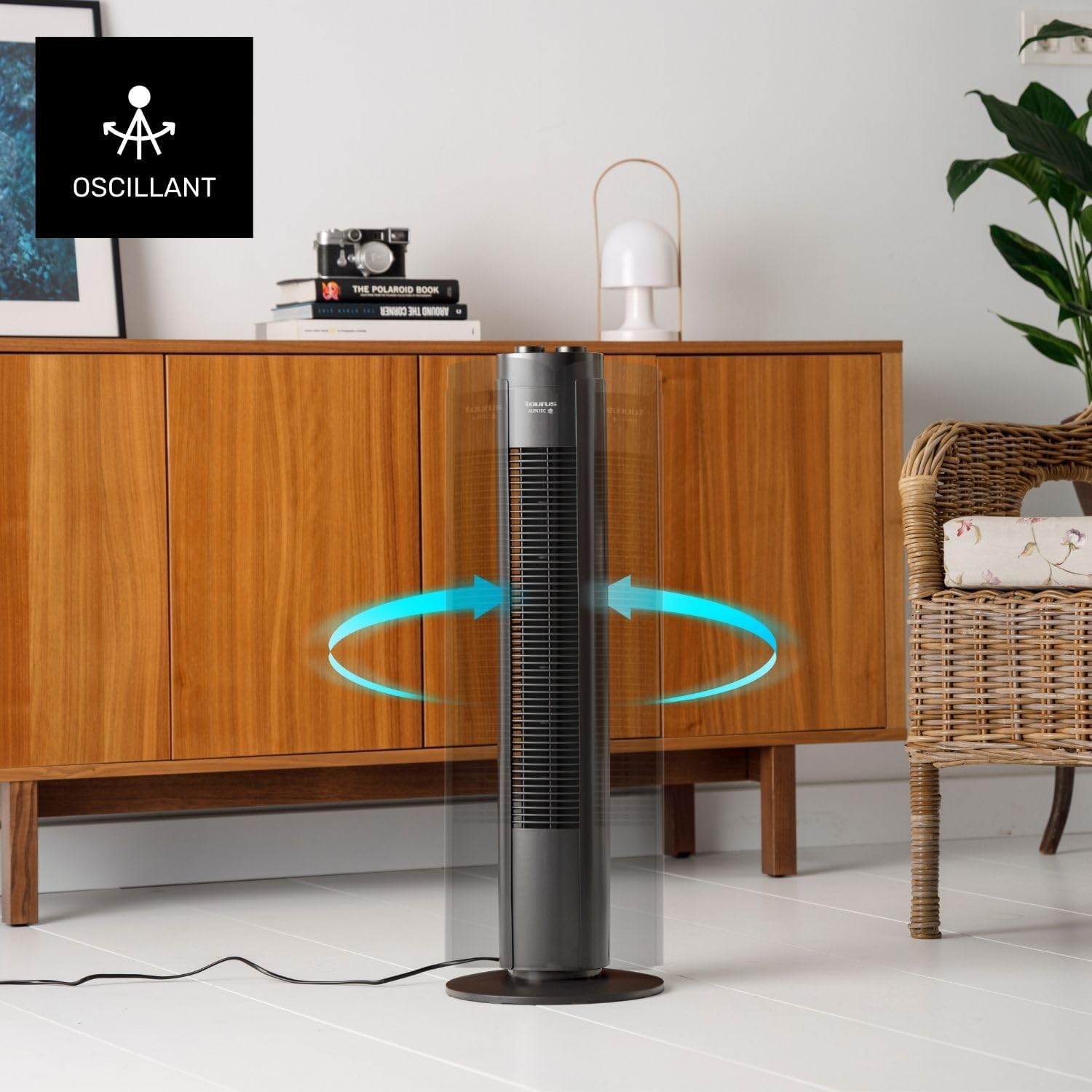 Ventilateur tour Taurus - New Babel 50 W, hauteur 86 cm