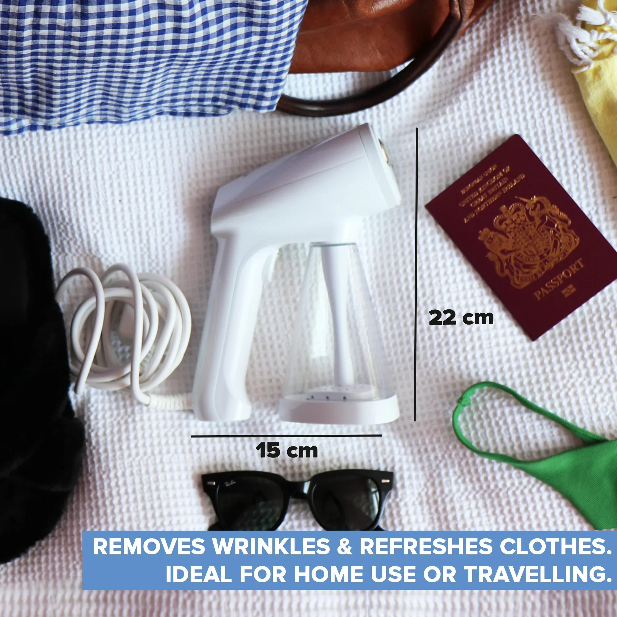 Fridja F10 - Bærbar tøjdamper