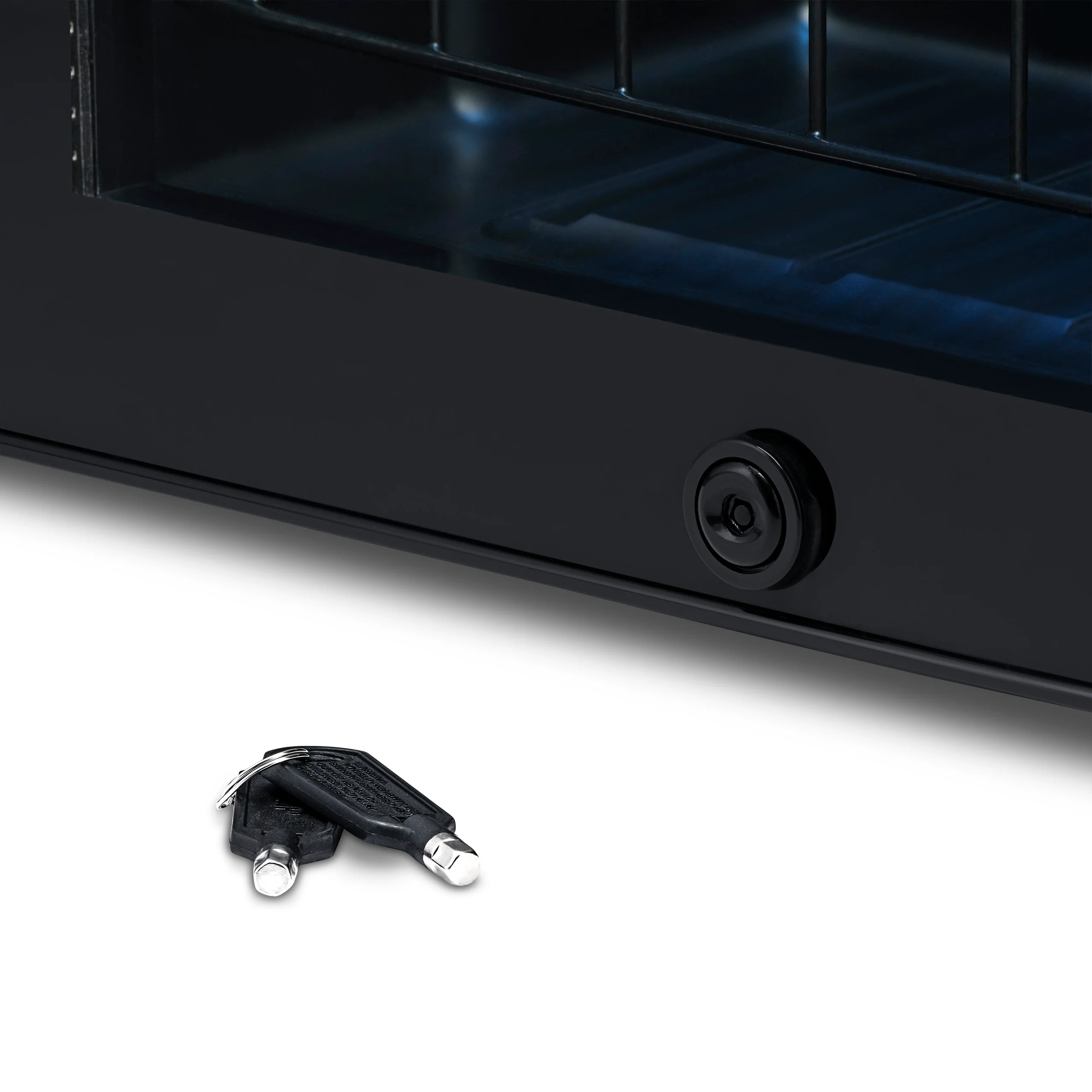 Réfrigérateur à boissons Newair® pose libre noir 2025 - 126 canettes - 18,8