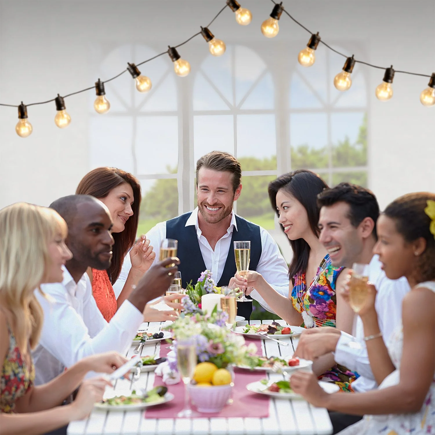 Partyzelt 2025, 3 x 6 m