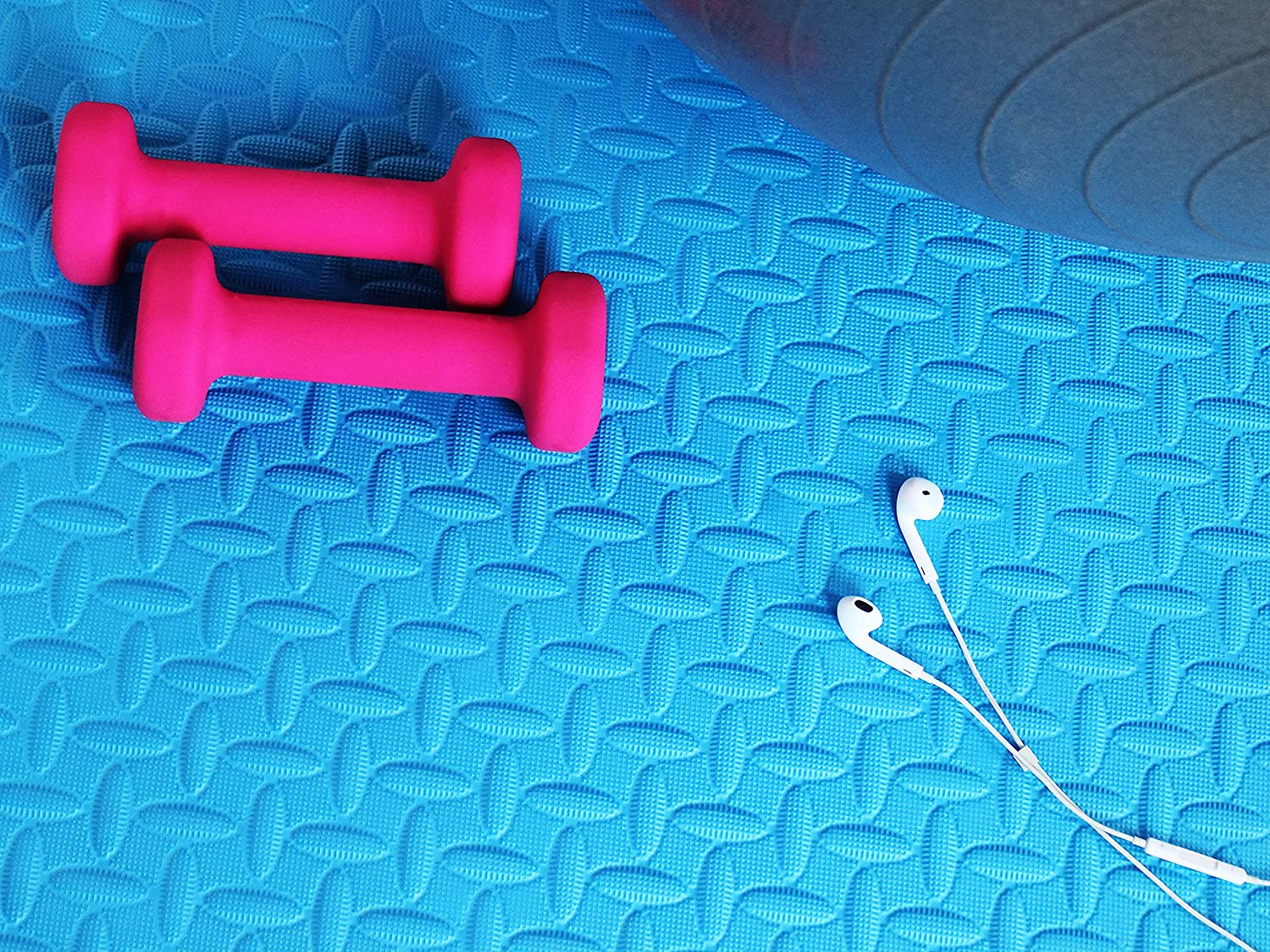 BalanceFrom-Trainingsmatte im Puzzle-Stil mit ineinandergreifenden EVA-Schaumstofffliesen