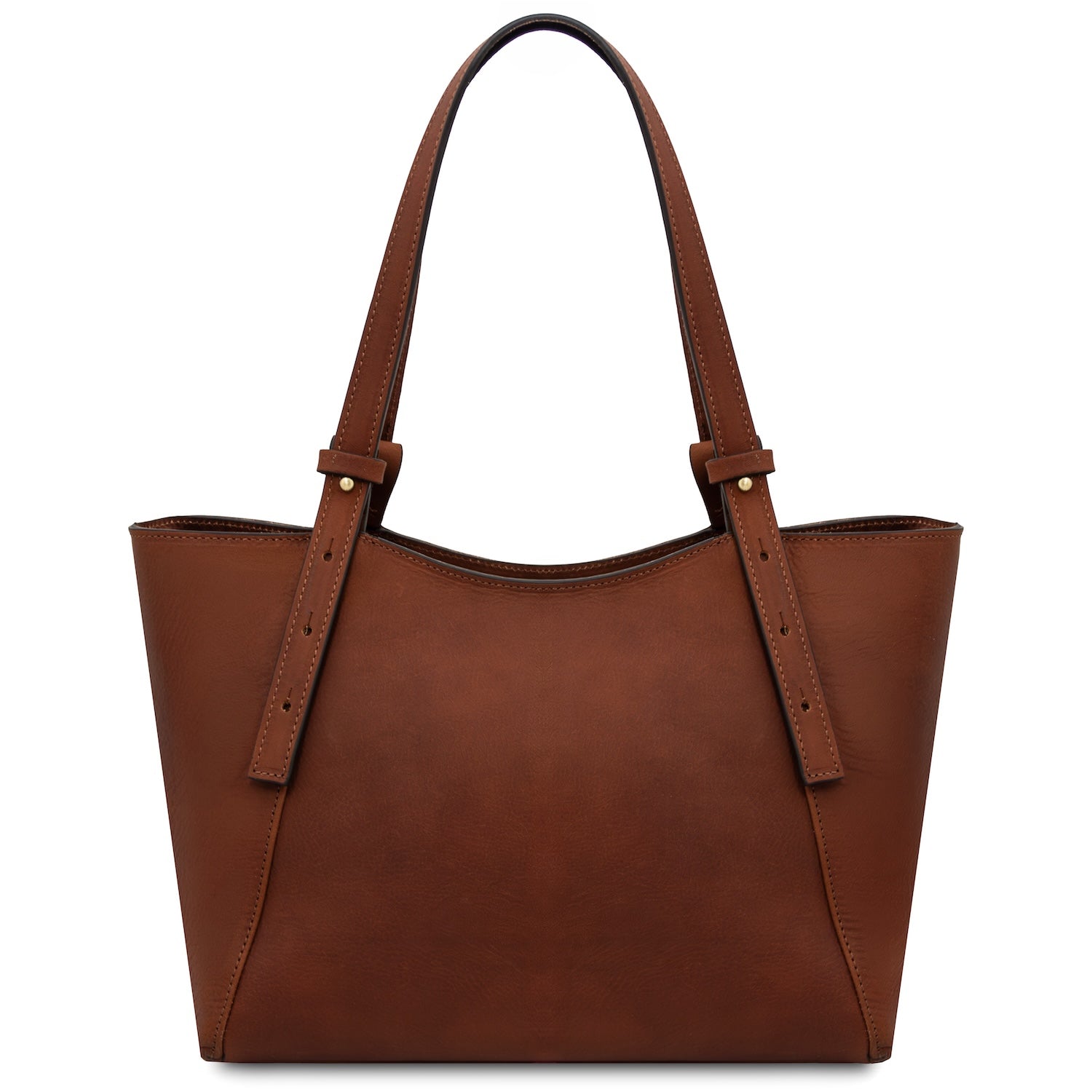 Libra - Long handle leather tote bag | TL142562