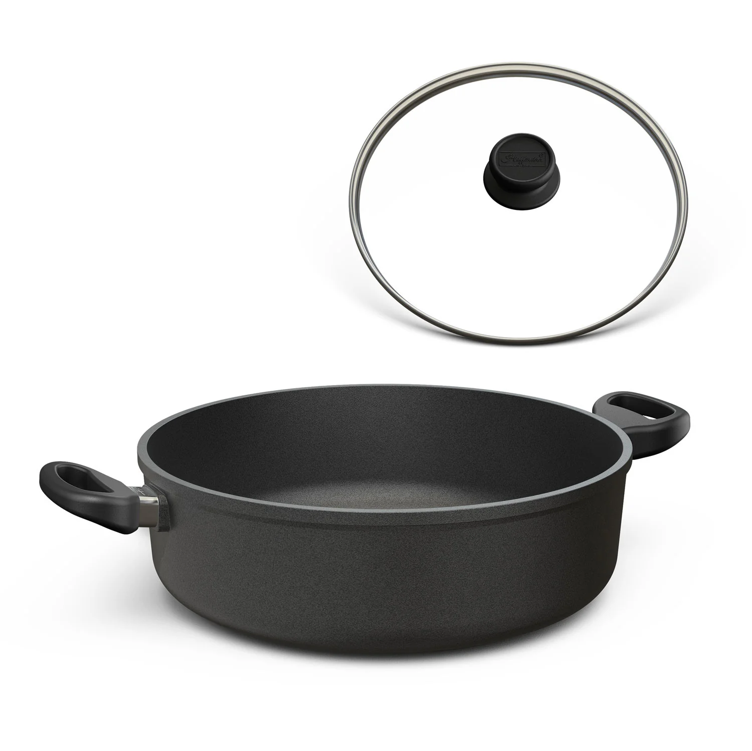 Rôtissoire ronde 2025, hauteur intérieure 32 cm, 10 cm. Couvercle en option.