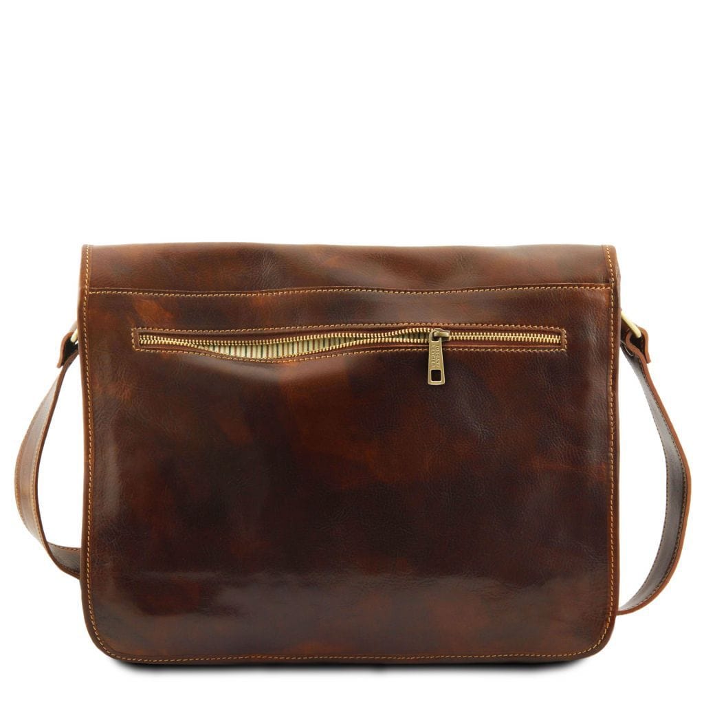 TL Messenger double - Crossbody leather bag | TL90475