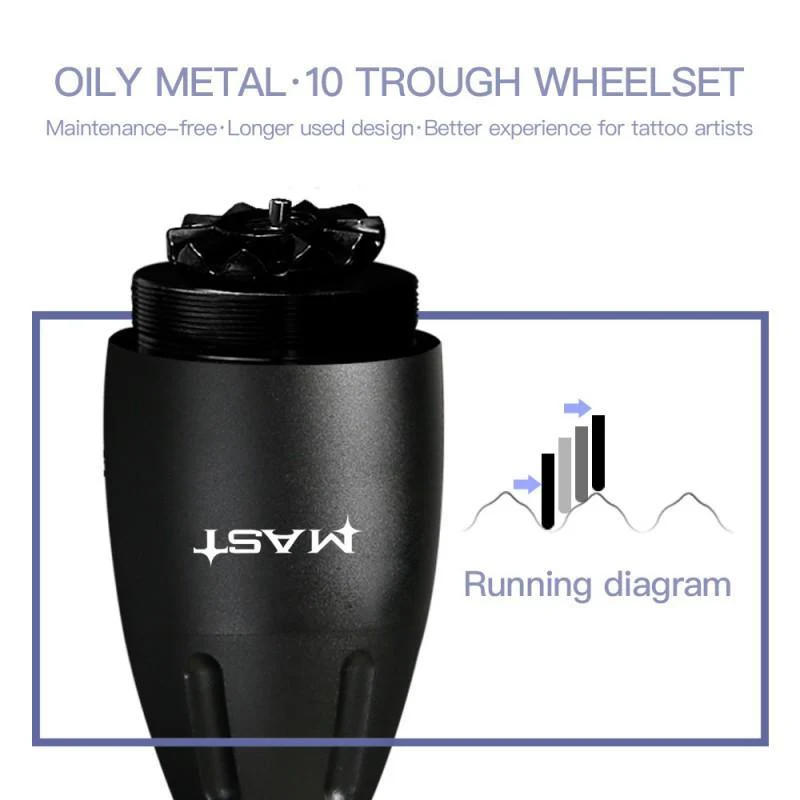 Dragonhawk Mast Pen-type roterende tatoveringsmaskine