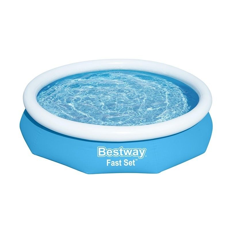 Bestway Oppustelig Pool til Voksen med Ring og Filterpumpe 305x66 cm Have 57458