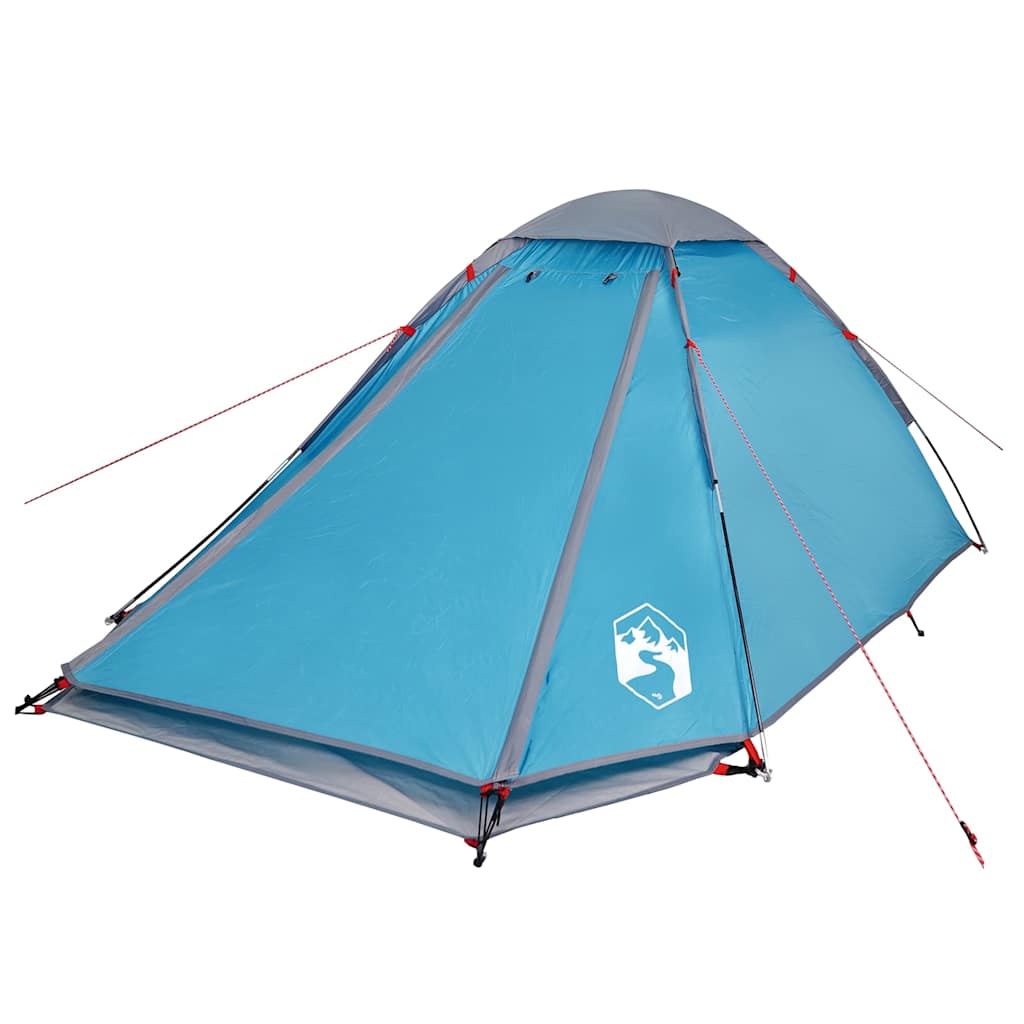 Tente igloo bleue imperméable 2025 pour 4 personnes V8049