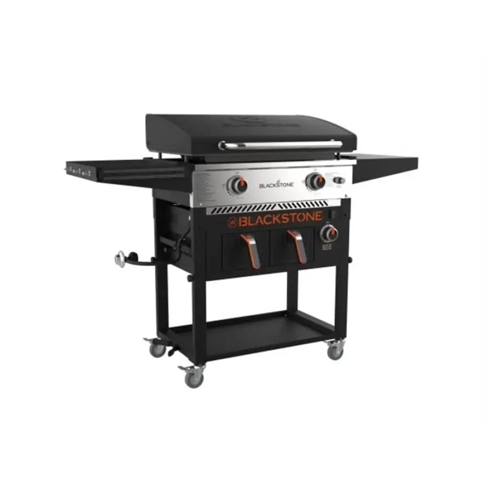 2025 Blackstone Combo 28 stegepande med airfryer og låg