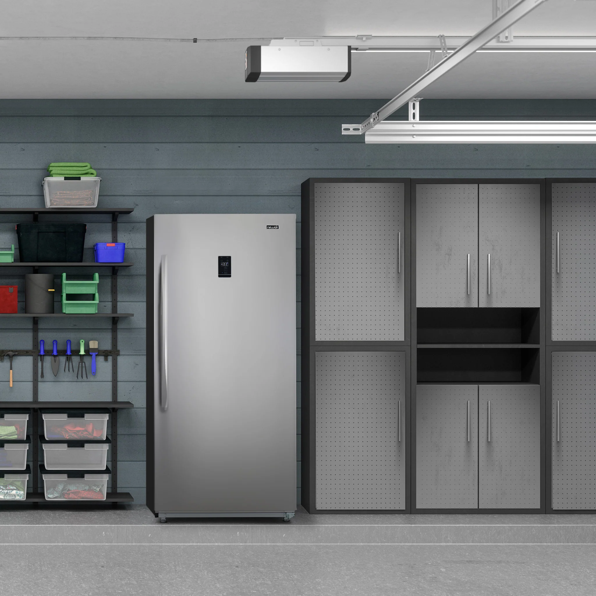 2025 Newair® Fryser – 13,8 kubikfod – Rustfrit stål