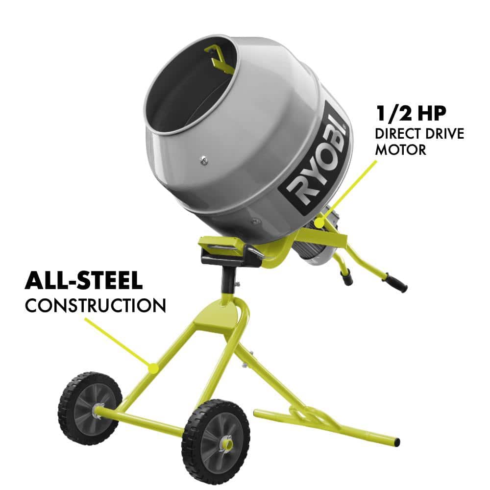 2025 RYOBI Bærbar Betonblander 1,4 m³ RMX001