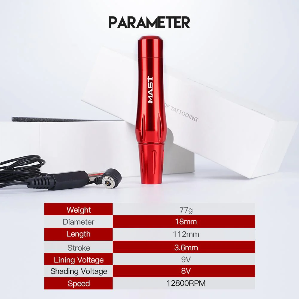 Dragonhawk Mast roterende tatoveringsmaskine til SMP