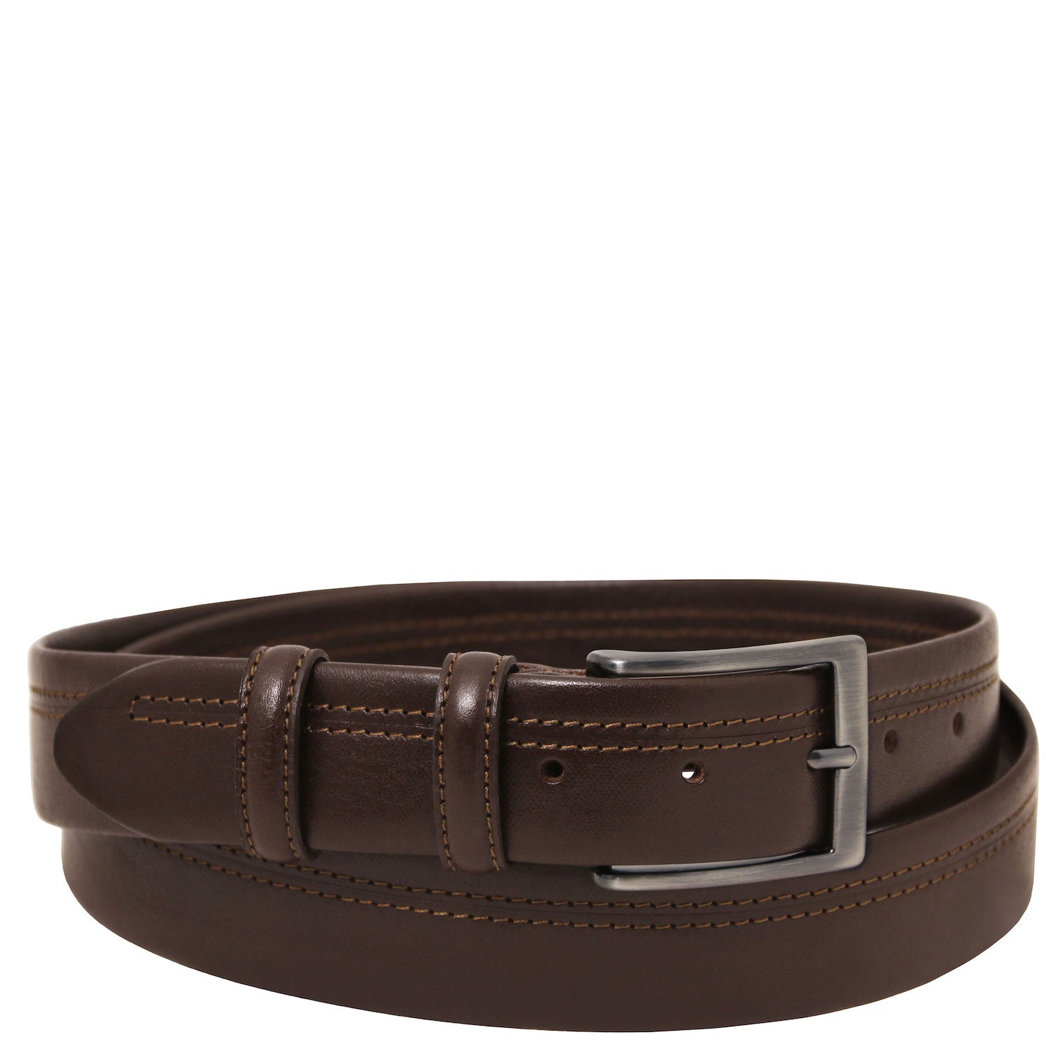 Classic 35mm tubular leather belt | TL142530