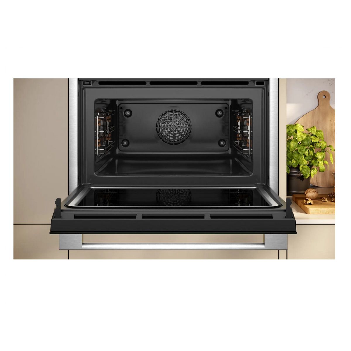 Neff Kombi-Backofen Mo Einbau 45 Schwarz - C24mr21n0