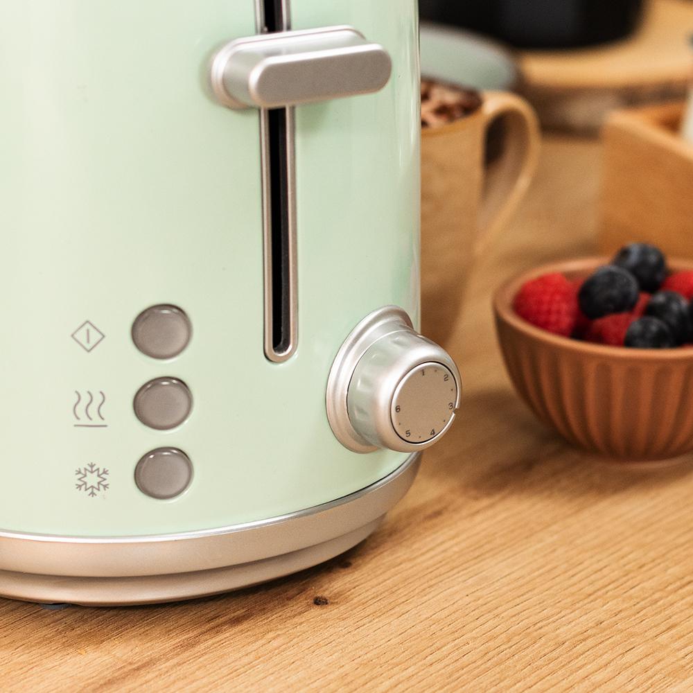 Toast&Taste 1000 Retro Dobbelt Grøn