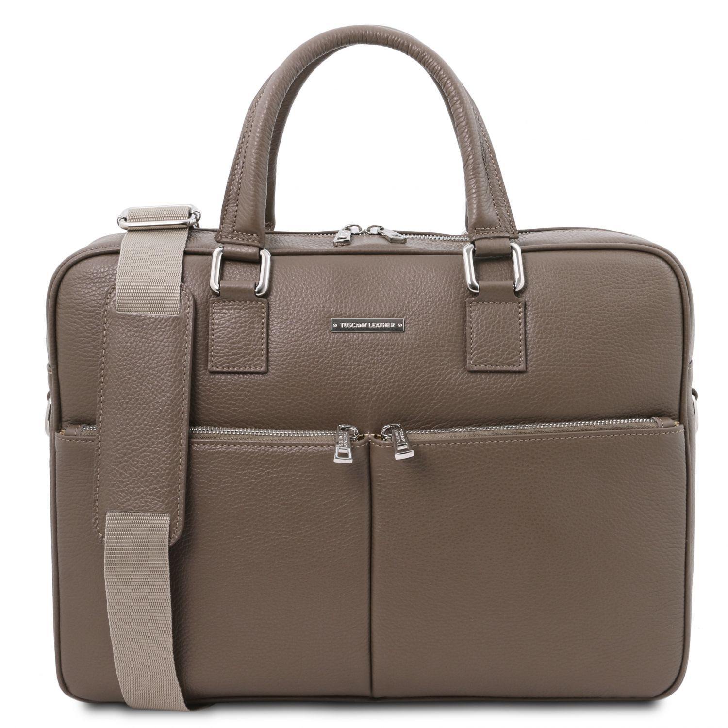 Treviso - Leather laptop briefcase | TL142546