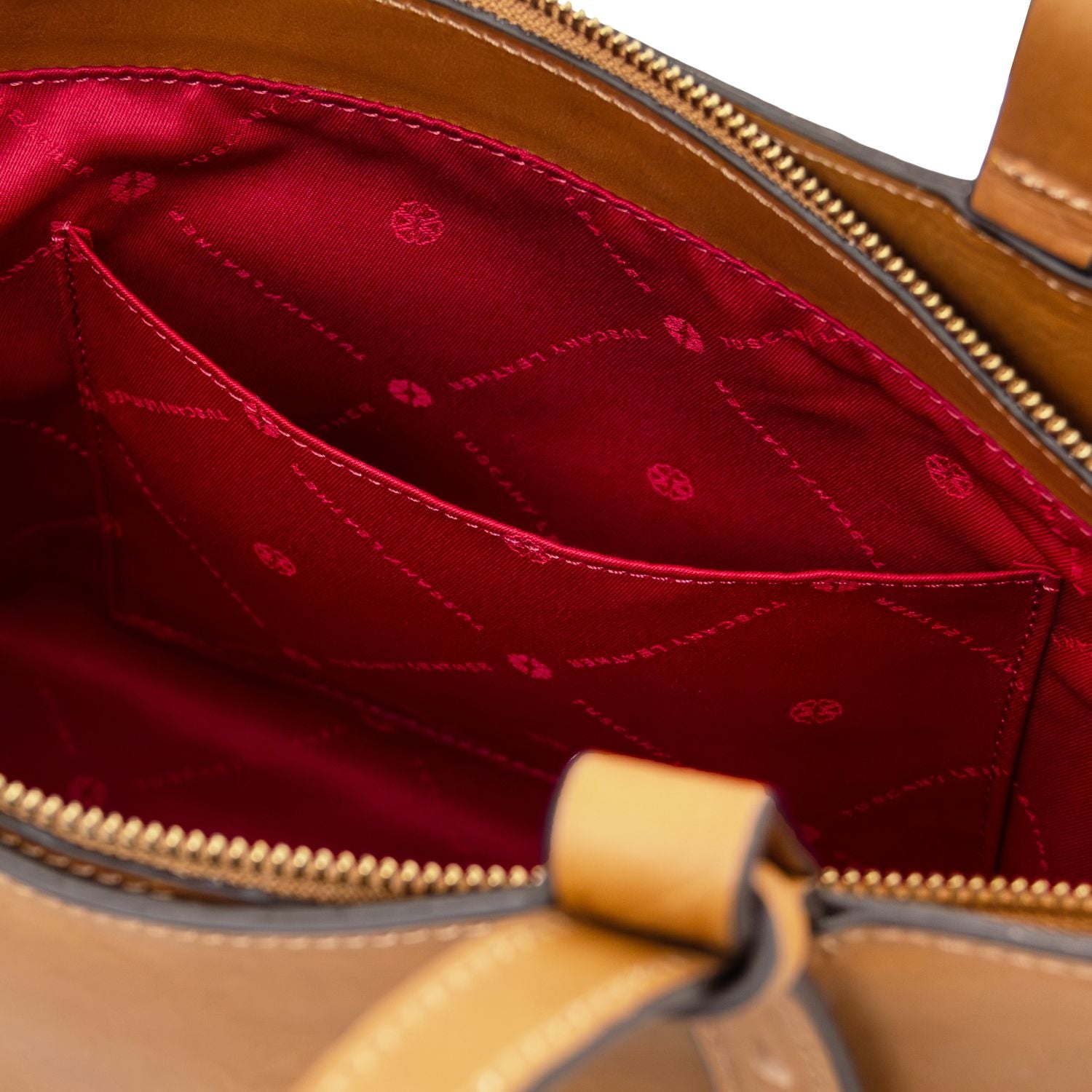 Libra - Long handle leather tote bag | TL142562