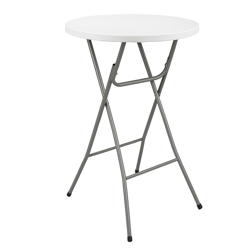 Barre de jardin blanche en acier, 80 x 110 cm