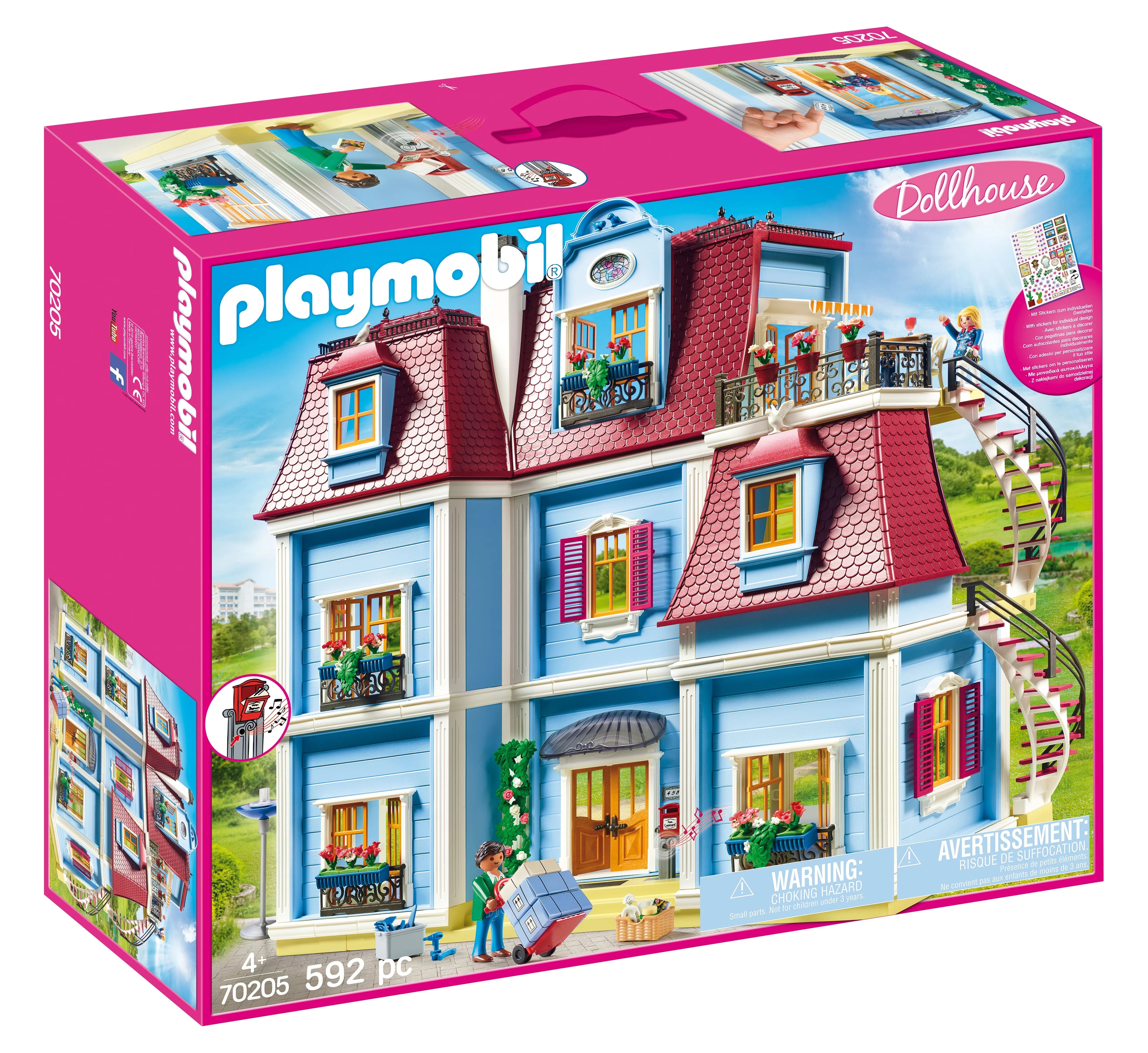 Großes Playmobil-Puppenhaus 2025. Empfohlen ab 4 Jahren.