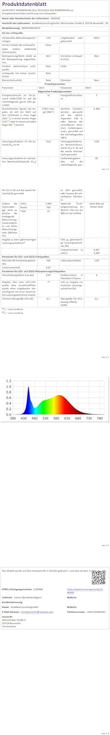 S'bagno badeværelsesspejl med lys 1200x700mm, IP44 - badeværelsesspejl med LED og Bluetooth, antidugfunktion / 3 lysfarver (3000K, 4000K, 6500K) / Dæmpbar / Memory, lodrette eller vandrette badeværelsesspejle med LED
